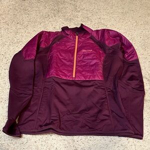 Marmot Burgundy and Magenta pullover